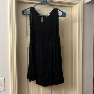 Navy blue tank top, size L